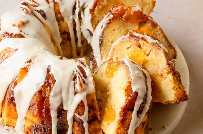 Peach Cobbler Pound Cake Recipes