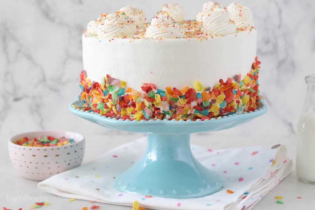 fruity pebbles cake recipe