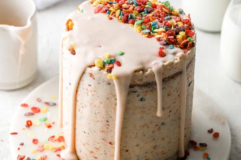 Fruity Pebbles Cake Recipe