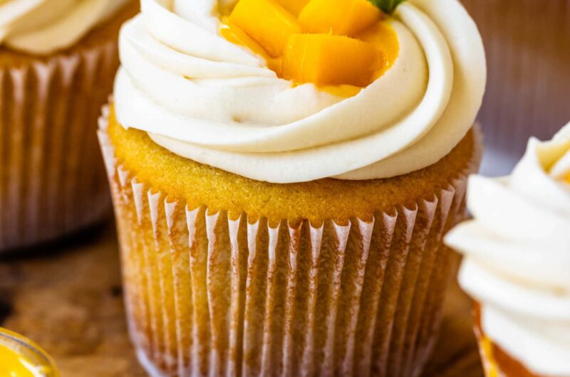 Mango Cup Cake Recipe