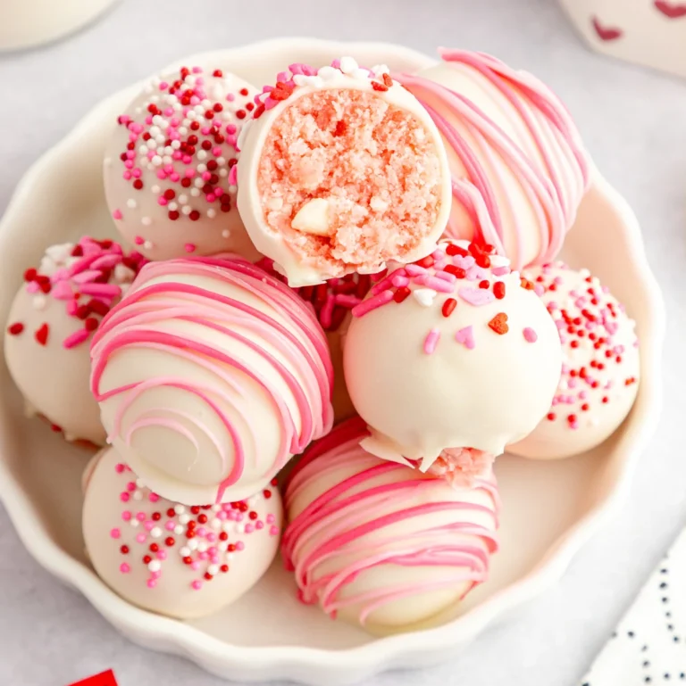 Strawberry Cake Pop Recipe